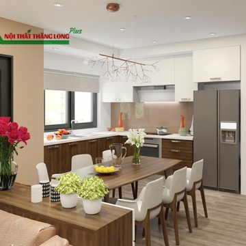 Thiết kế nội thất chung cư 238 Khương Trung đơn giản sang trọng