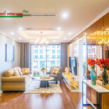Thiết kế nội thất chung cư Sunshine Garden hiện đại, tươi sáng