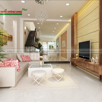 Thiết kế nội thất nhà phố đẹp – Vạn Phúc Hà Đông