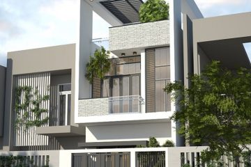 Tổng hợp những mẫu nhà phố 2 tầng 5×20 đẹp như mơ