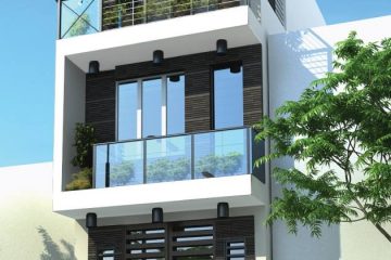 Xu hướng thiết kế nhà ống 2 tầng với kiến trúc hiện đại