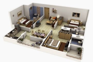 Hướng dẫn thiết kế nội thất chung cư 3 phòng ngủ