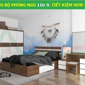 Combo nội thất phòng ngủ đẹp chỉ có 11.900.000 đồng