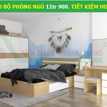 Trọn bộ nội thất phòng ngủ giá rẻ đẹp tiết tiết kiệm hơn 30% . Tại sao không ?