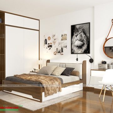 [Tối ưu không gian] Với bộ combo thiết kế nội thất phòng ngủ hiện đại