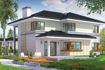 Bộ sưu tập những mẫu biệt thự 2 tầng mái thái cực đẹp mắt