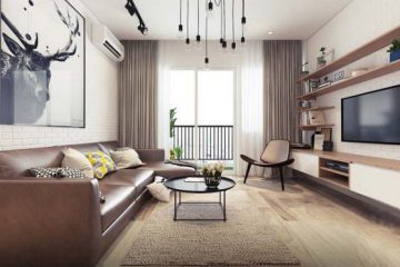 Bí quyết trang trí phòng khách dài và hẹp