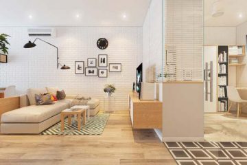 Tư vấn thiết kế nội thất phòng khách dưới 15 triệu đẹp hút hồn