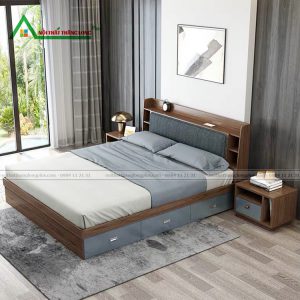 [GN18] Mẫu giường đa năng hiện đại 1m8