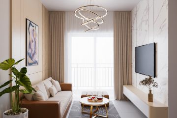 Thiết Kế Nội Thất Phòng Khách Hiện Đại Đơn Giản