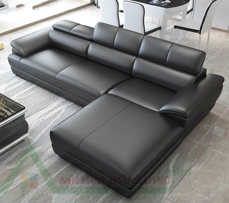 sofa góc bọc da hiện đại đẹp