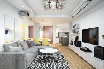 Tư vấn Thiết kế nội thất chung cư 100m2 có 3 phòng ngủ