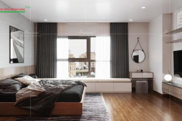 Nội thất chung cư 75m2 tại chung cư Euro Tố Hữu