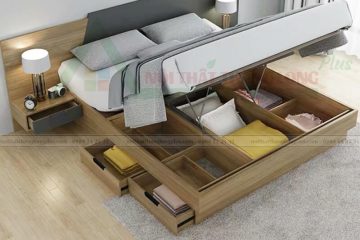 Top 10+ Mẫu giường ngủ gỗ công nghiệp giá rẻ hà nội