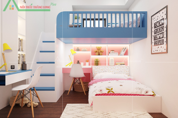 Mẫu thiết kế nội thất phòng ngủ dành cho bé mang đậm chất cá tính