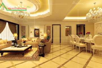 Thiết kế nội thất biệt thự phong cách tân cổ điển độc đáo mới lạ