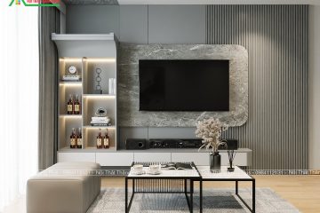 Top 10+ Kệ tivi trang trí phòng khách siêu ấn tượng