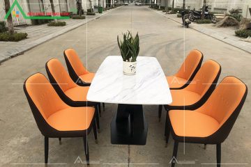 Siêu phẩm “Bộ bàn ăn 6 ghế mặt đá” tuyệt đẹp