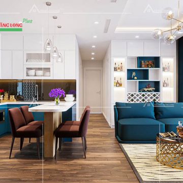 Thiết kế thi công nội thất chung cư Tân Hoàng Minh thông minh, hiện đại