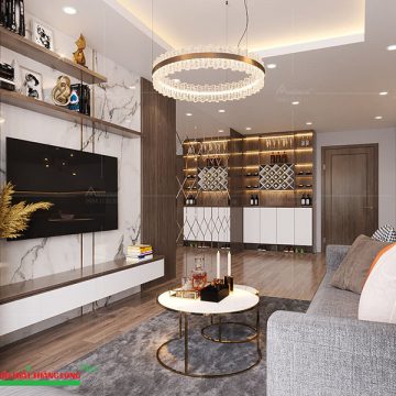 Thiết Kế Nội Thất Chung Cư Tây Hồ Residence Phong Cách Hiện Đại