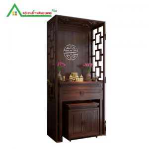 [BTH24] Bàn thờ tủ gỗ tự nhiên
