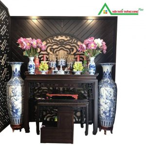 [BTH21] Bàn thờ tủ gỗ màu đen