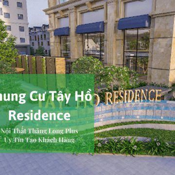 Thiết kế nội thất chung cư 2PN Tây Hồ Residence