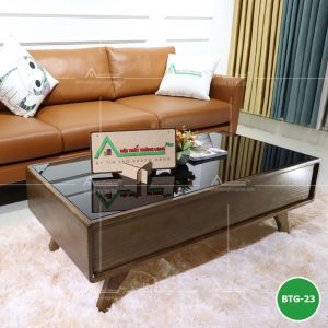 [BT06] Bàn trà gỗ tự nhiên hiện đại màu óc chó