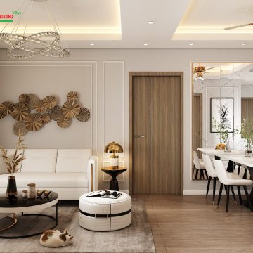 Thiết Kế Nội Thất Phong Cách Hiện Đại 2 Phòng Ngủ