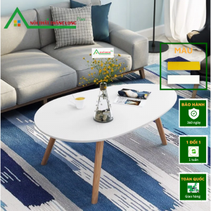 [BT55] Bàn trà hình trứng