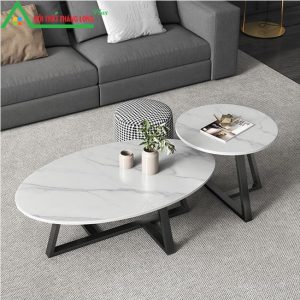 [BT26] Bàn trà đôi hình Elip