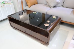 [BT10] Bàn Trà Gỗ Sồi Tự Nhiên