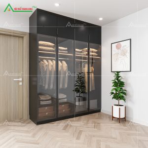 [TA10] Tủ Áo 4 Cánh Kính