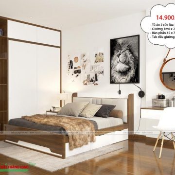 Combo nội thất phòng ngủ giá 14tr9 – Trọn gói từ A-Z