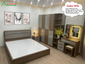 Combo phòng ngủ giường tủ