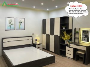 Combo phòng ngủ giường tủ