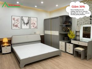 Combo phòng ngủ giường tủ