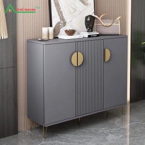 [TG01-1] Tủ Giầy Hiện Đại Thùng Ghi Cánh Ghi