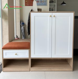 [TG06] Tủ Giầy Thông Minh Kèm Đôn Ngồi