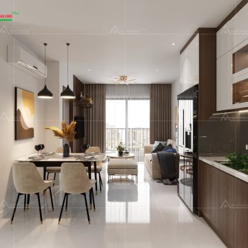 THIẾT KẾ – THI CÔNG CĂN HỘ 2 NGỦ TẠI OCEAN PARK