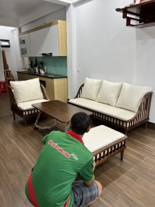 [SF25] Ghế Sofa Da Hàn Đẹp