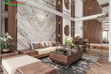 Thiết kế nội thất dự án R2A Royal City – 100m2