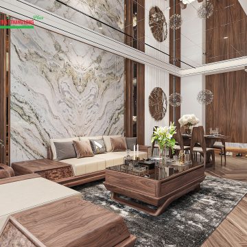 Thiết kế nội thất dự án R2A Royal City – 100m2