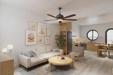 Thiết kế nội thất căn hộ chung cư CT7A Hà Đông – 78m2