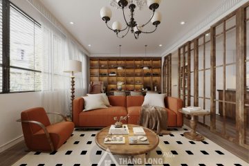 Thiết kế nội thất Chung Cư Skyline Hoàng Cầu – 100m2