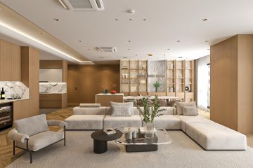 Thiết kế nội thất căn hộ chung cư R1B ROYAL CITY – 120m2